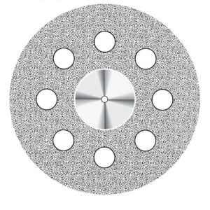 Disco diamantado PM, montado