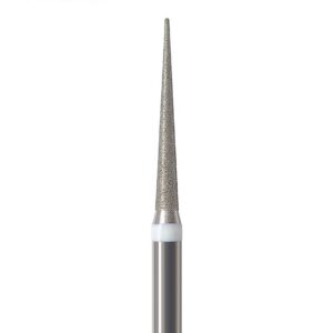 Fresa diamantada FG, cono, agudo